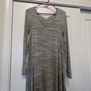 GARAGE Dress, grey, flowy